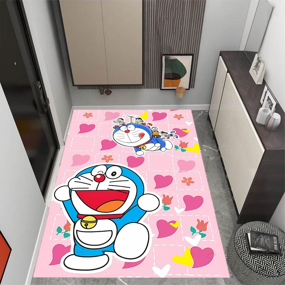 Doraemon Adventure Carpet Suitable for Hallway Study room Game Room Entryway Anti-slip Rug Office home decor Gift for Festivals