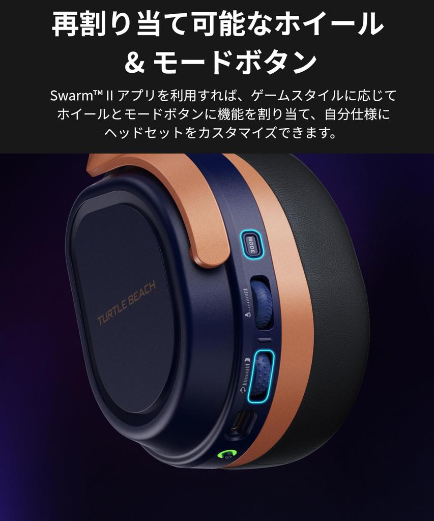 Беспроводная игровая гарнитура TURTLE BEACH Stealth 700 Gen 3 XB Cobalt с двойной совместимостью с и Steam, 60-мм, с ИИ-шумоподавлением и гарантией на срок службы батареи