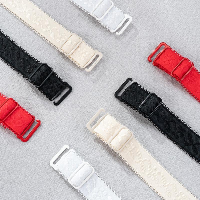 Сексуальные женские нескользящие бретели для бюстгальтера, аксессуары для женских бюстгальтеров, невидимые эластичные бретельки для бюстгальтера с двойными плечами