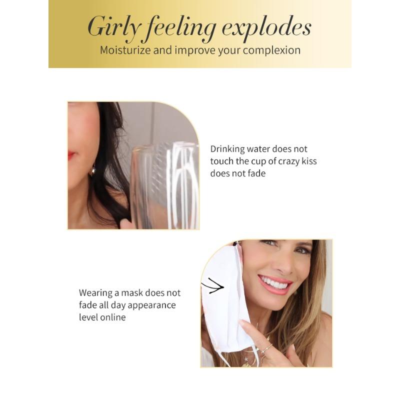 Помада-цветок прозрачная желеобразная меняющая цвет помада с золотой фольгой теплая меняющая цвет помада нелипкая чашка нескатывающийся блеск для губ