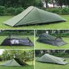Ultralight Outdoor Camping Tent Single Person Camping Tent Water Resistant Tent Aviation Aluminum
