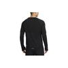 Nike Футболка Elemental Solid Color с круглым вырезом, спортивная, повседневная, для бега, с длинным рукавом, мужская, черная FB8568-010