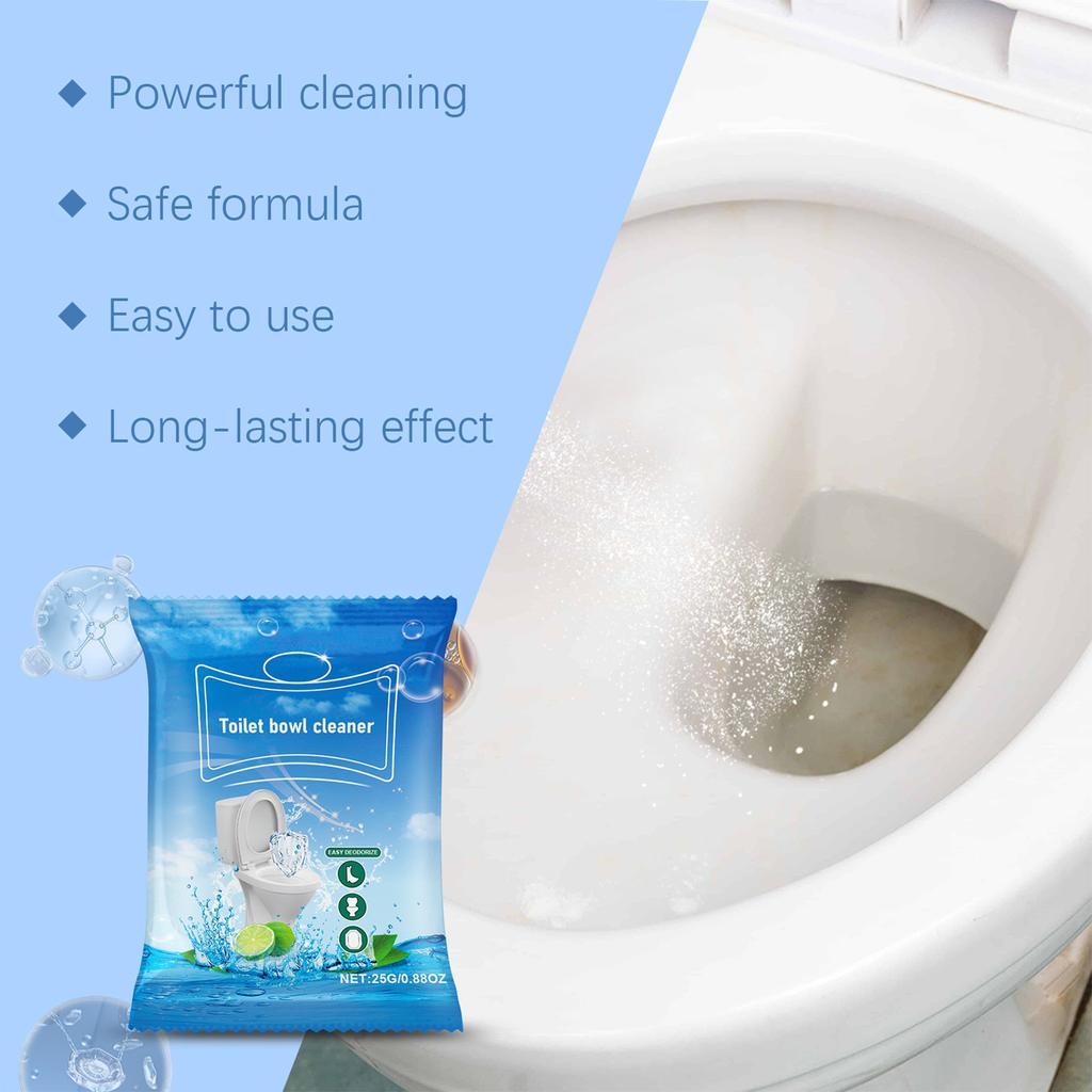 Household Toilet Bowl Cleaner Powerful Foaming Toilet Bowl Cleaner for Toilet Flushing Dirt Odor