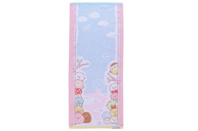 Marushin Face Sumikkogurashi с милым лицом Лицевое полотенце Длинное 6575043600 Полотенце, "Play Minis" San-X Sumikko, Полотенце для девочки, Полотенце, Полотенце, Полотенце,