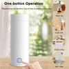 Portable Electric Kettle Mini Portable Electric Water Kettle 400ml Electric Coffee Pot Teapot for Travel Home Hot Water Boiler