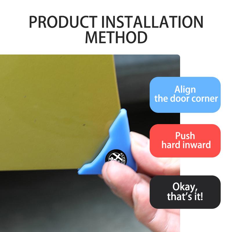 Car Stickers For Alfa Romeo For Alfa Romeo Car Door Corner Protector Cover Edge Guard Anti-Collision Scratch Giulietta GT 159 14