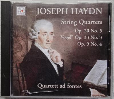 CD ГАЙДН; QUARTETTE AD FONTES - Струнные квартеты 74321776362 Arte Nova Class Европа Классика Б/У