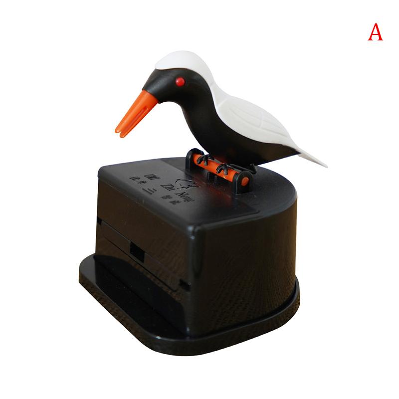 Милый диспенсер для зубочисток колибри, автоматическая коробка для зубочисток в виде птиц