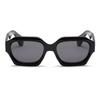 Fashion Square Frame Women Sunglasses Black Color Brand Design Personalized Punk Trendy Sun Glasses UV400 Eyeglasses