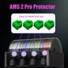 4 шт. Для P2S H2D AMS 2 Pro Защитная крышка порта подачи 3D-принтера Аксессуары для модернизации Прочные и термостойкие