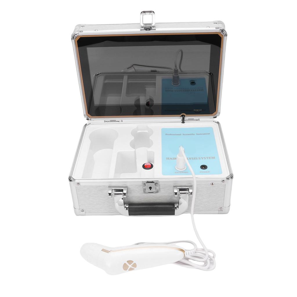 12-дюймовый детектор кожи головы с пультом дистанционного управления, перезаряжаемый детектор волосяных фолликулов, 50-кратное 200-кратное увеличение, тестер кожи головы