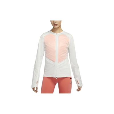 Легкий пуховик с защитой от ветра Женская верхняя одежда Парусно-белый атомно-оранжевый DD6420-133