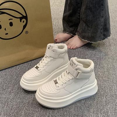 Женские утепленные кроссовки на толстой подошве, увеличивающие рост, больших размеров, осенне-зимние, водонепроницаемые, нескользящие, для хайкинга, альпинизма, повседневные, спортивные