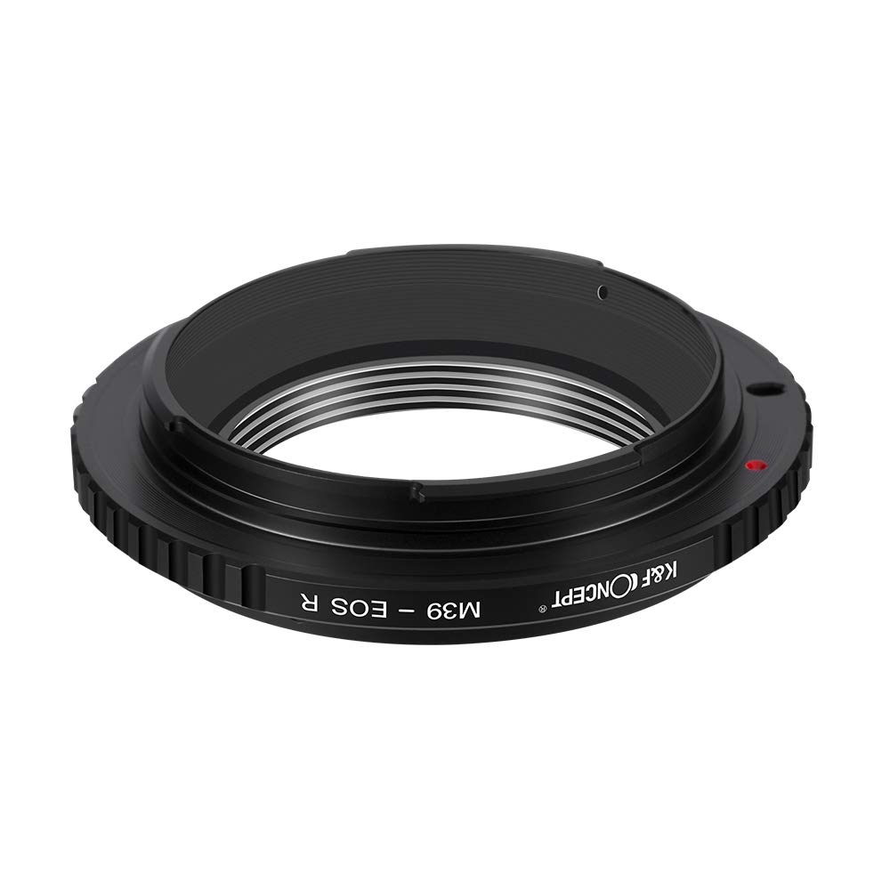 CONCEPT Mount Adapter for Leica M39 Lenses To Canon EOS R Leica Compatible L39 Lenses To Canon RF Lenses for Infinity Focus K&F Cameras,