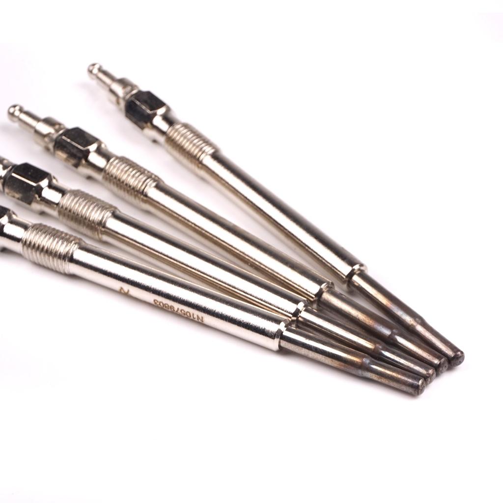 BROSS Auto Parts BGP5-1 4 Pcs Heater Glow Plugs  N10579805, MN980406, GX3117, 0106671802 for VW  Seat Skoda Mitsubishi