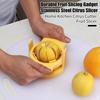 Профессиональная фруктовая ломтерезка для лимона, острые лезвия из нержавеющей стали, инструмент для удаления сердцевины апельсинов и груш для домашнего коммерческого использования