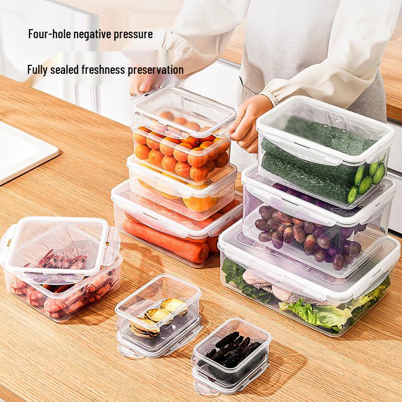 Quange 3-Piece Food Storage Container Set