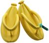 Banana Sandals Realistic Funny Goods Sandals Shoes Slippers Men Women (Banana Yellow, Measurement_24_point_0_centimeters)