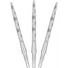 Набор из 3-х наконечников для дартса Target Darts Swiss Storm Onyx 26мм 30мм 35мм Серебристый Gl