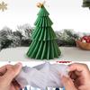 Pack of 2 3D Christmas Tree Silicone Candle Moulds Ideal for DIY Craft Scented Candle Making Decoration