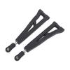 2PCS RC Front Upper Suspension Arm Plastic Steel Front Upper Swing Arm Accessory for ZD Racing 9021
