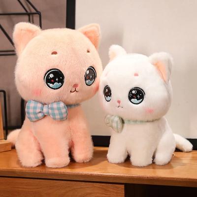 Мягкая игрушка в виде кошки, мягкая игрушка в виде кошки, кукла для детей, подарок на день рождения для девушки, мягкая игрушка в виде кошки, хороший компаньон