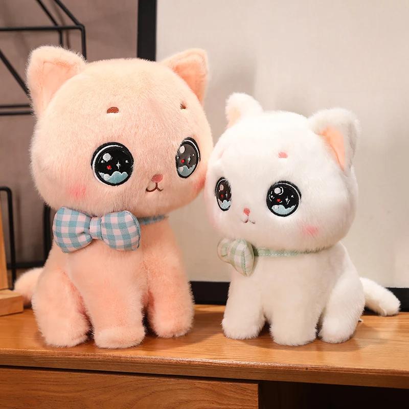 Мягкая игрушка в виде кошки, мягкая игрушка в виде кошки, кукла для детей, подарок на день рождения для девушки, мягкая игрушка в виде кошки, хороший компаньон