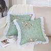 Pillow Cover Without Core Home Sofa Cushion Cover 45x45cm Square Pillowcase Waist Cushion Cover Large Backrest Cover