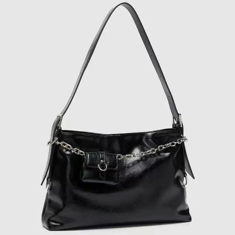 Сумка-тоут женская PU роскошные цепи поставляется с сумкой для наушников вместительная сумка через плечо сумка в европейско-американском стиле женская сумка