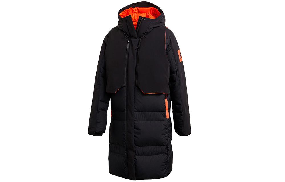 adidas MYSHELTER Пуховики Женские Черные С Капюшоном Утепленные Другие FR9529
