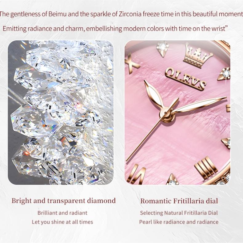 OLEVS Брендовые часы-браслет Женские часы Женские часы