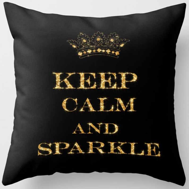 Черно-желтая квадратная наволочка, украшение для дома, чехол для автомобильного дивана 45 см * 45 см