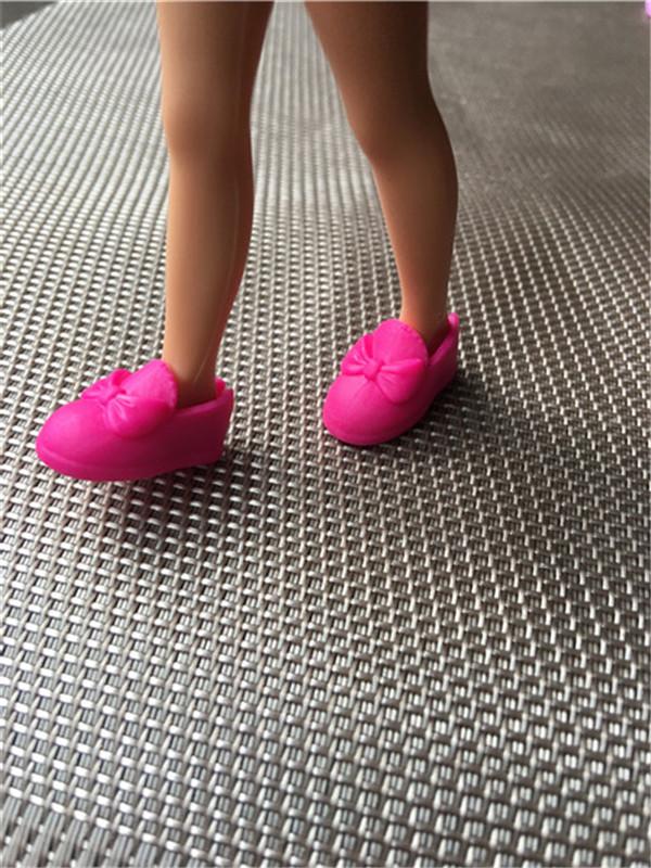 Little Kelly Doll Shoes Fashion Pink Boots Slippers Casual Wear Shoes for Mini Licca Dolls Accessories Doll Long Knees Boots