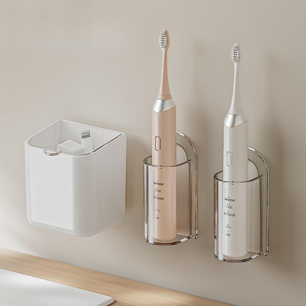Wall Mounted Electric Toothbrush Holder Bathroom Toothbrush Storage Rack for Dental Appliances Bathroom Accessories Organizer