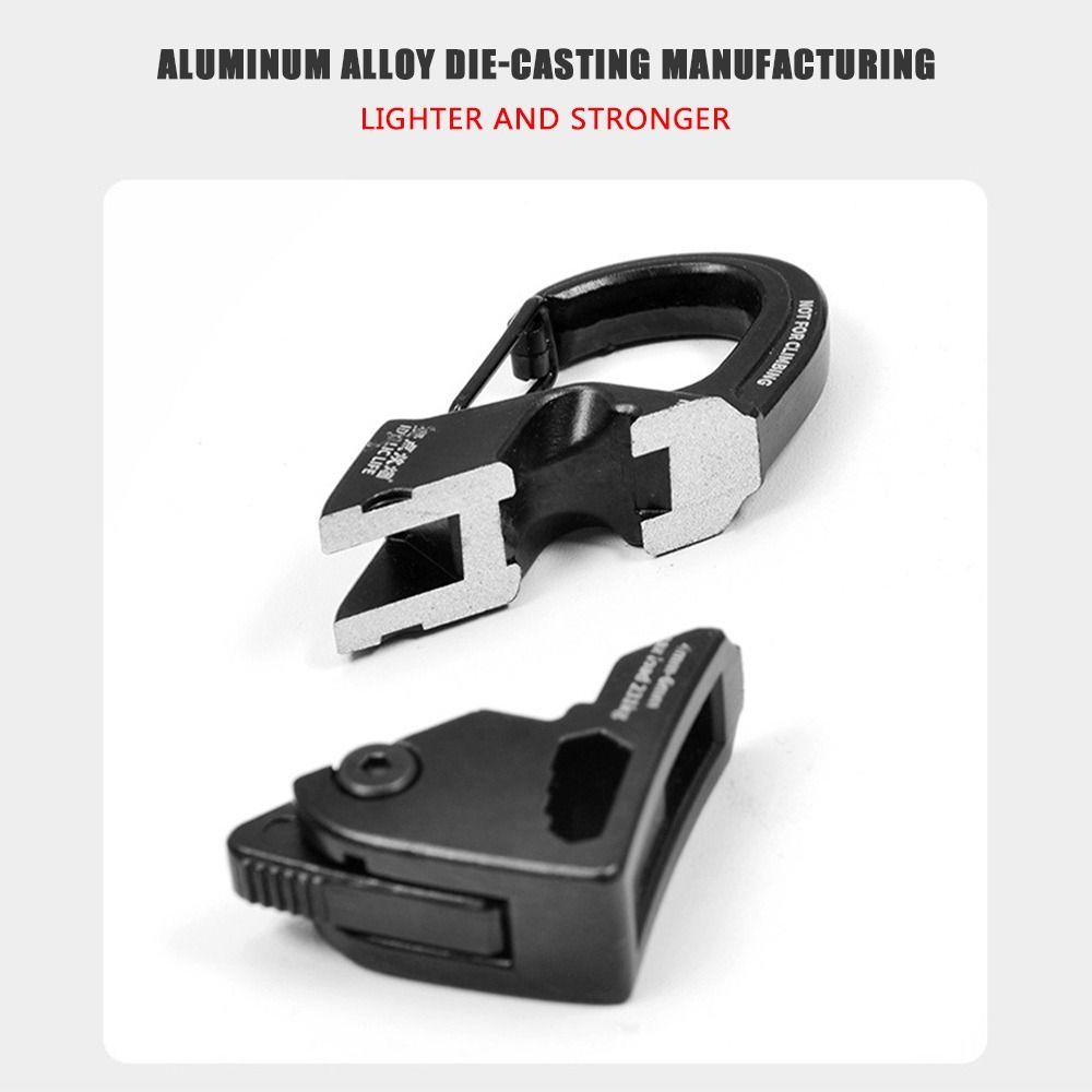 Aluminum Alloy Tent Rope Buckle 5m Rope Wind Rope Hanger Quickdraw Tent Accessories Outdoor Tool