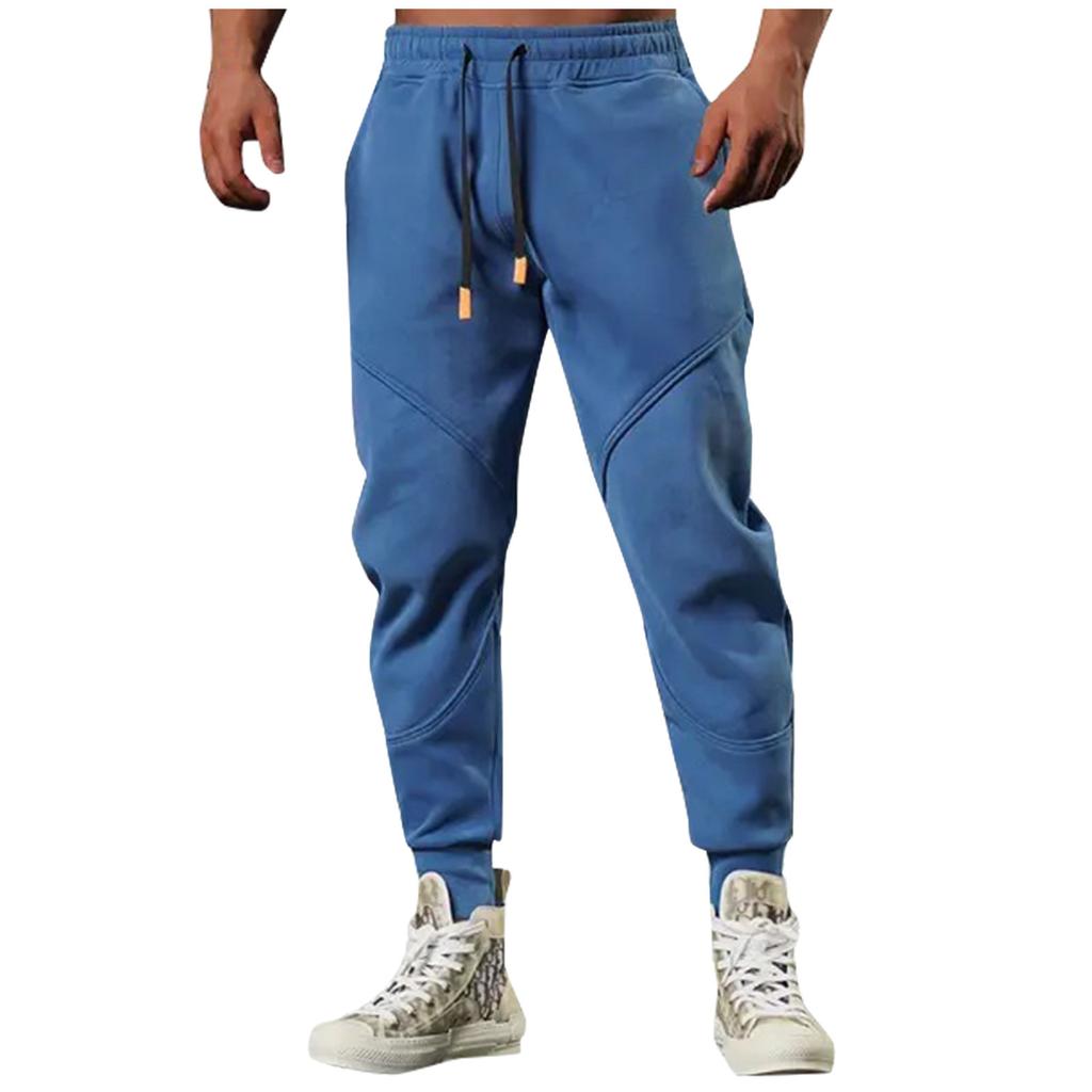 Casual Sports Pants Men's Loose Leggings Long Panel Fitness Running Training Pants
