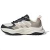 Maxxwavy Leather Comfortable Versatile Low-Top Dad Shoes Unisex Sneakers White Black Gray IF9267