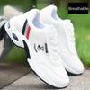 Мода 2024 года, новые дышащие кожаные вулканизированные туфли zapatos de hombre Брендовые мужские кроссовки с воздушной подушкой для бега для мужчин на платформе