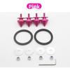 1Set Sharp Pointed Aluminum Spike Hatch Lids Release Attachment Fastener  for Car Bumper Trunk