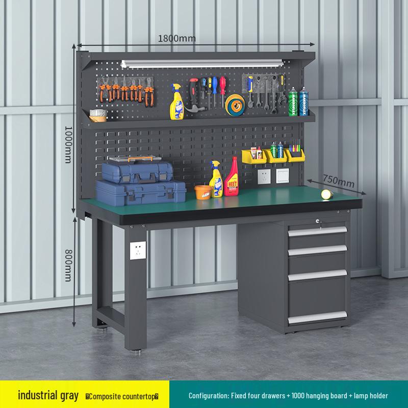 Heavy-Duty Anti-Static Workbench with Drawer for Industrial Maintenance & Inspection