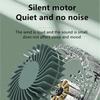 New Mini Portable Fan Portable Rechargeable Bladeless Turbo Ultra Quiet Student Hand Held Fan Outdoor Sports Travel Camping Gear