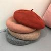 Осень и зима универсальная шерстяная шляпа берет женская шляпа-тыква ретро шерстяная шляпа художника шляпа-бутон тренд