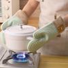 Heat Resistant Gloves - 300°C Silicone Oven Mitts, Non-Slip, Food-Grade Kitchen Baking/Microwave Protection (1 Piece)