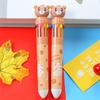 Cartoon Multi-Color Ballpoint Pen - 10 Colors for Cute Graffiti and Art, Ideal for Students