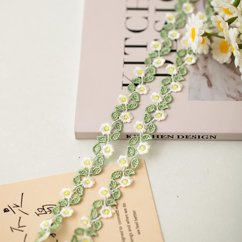 2meters Handmade Materials For Dress Flower Ribbon Trim Diy Crafts Supplies Needlework Decoration Sewing Accessories Sewing Item