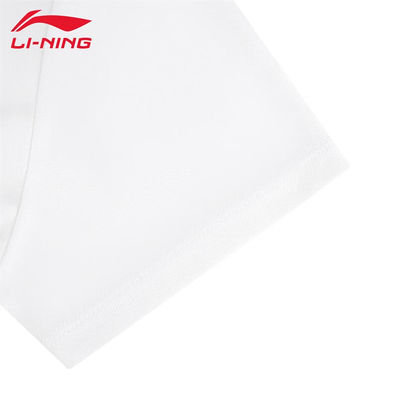 Li-Ning Универсальная мягкая женская футболка-поло с коротким рукавом 2026