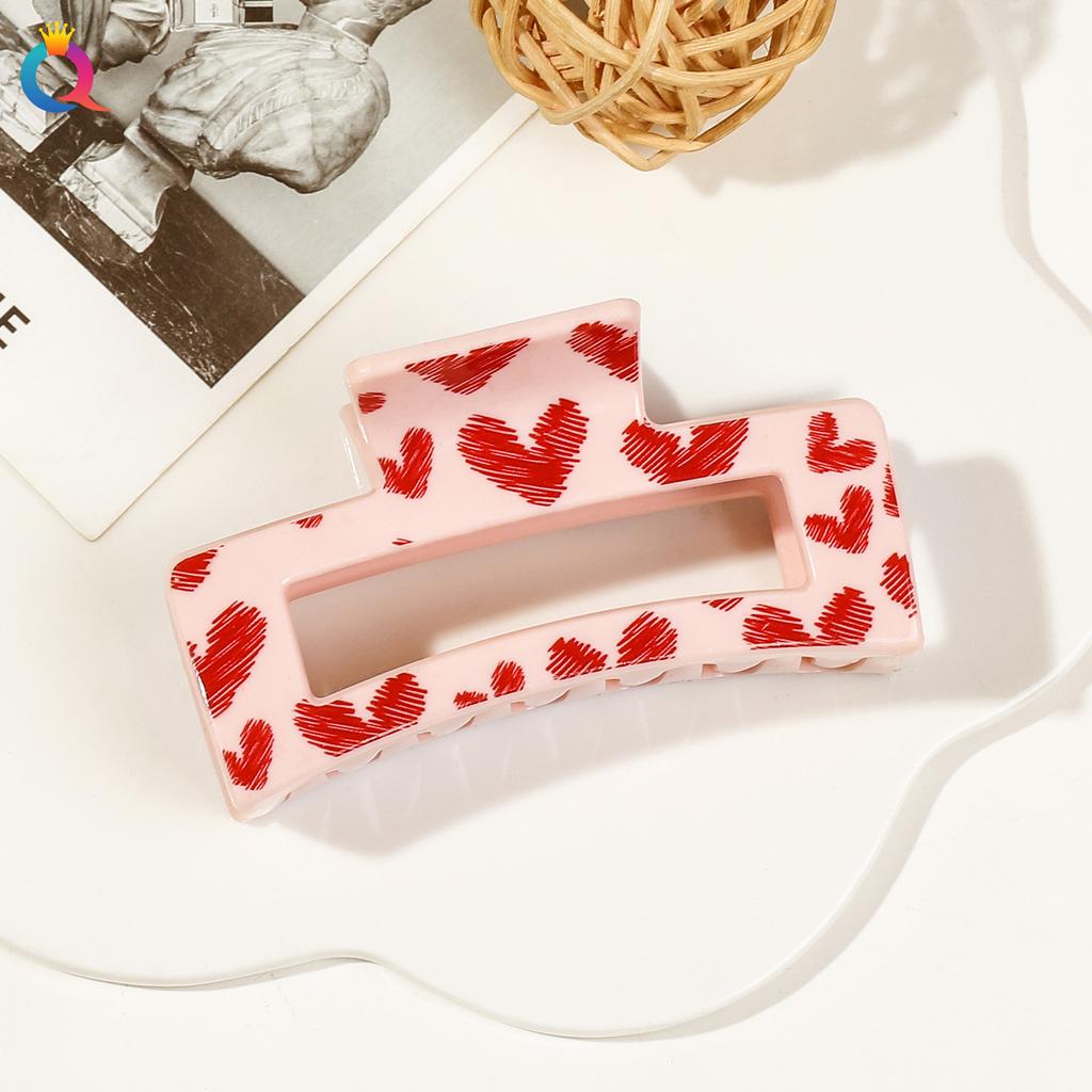 Printed Hair Clip Shark Clip Leopard Clip Large Summer Clip Hair Accessories