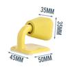 Silicone Rubber Door Stop Non-Punch Door Holder Mute Noiseless Door Stopper Buffer Damper Stop Hardware Wall Protector