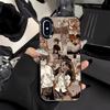 Чехол для телефона Nagatoro San для iPhone 17 Air 16 E 15 14 Plus 13 12 11 Pro Max Цветной Серебряный Чехол