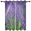 Фиолетовый цветок лаванды, поле, стул, оконные шторы, кухонные шторы, панель, домашний декор, шторы для гостиной, шторы для спальни